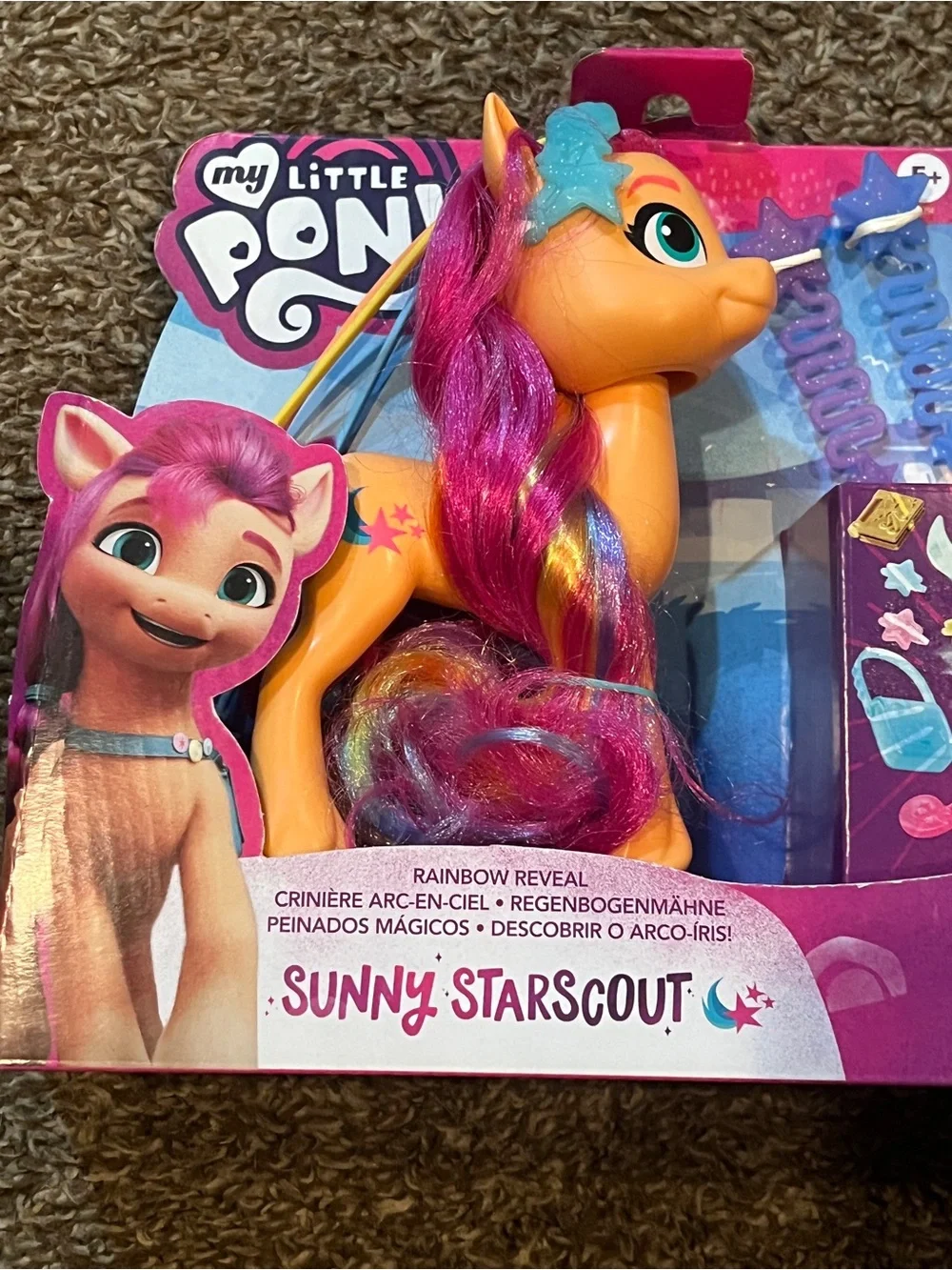 My Little Pony includes inch
