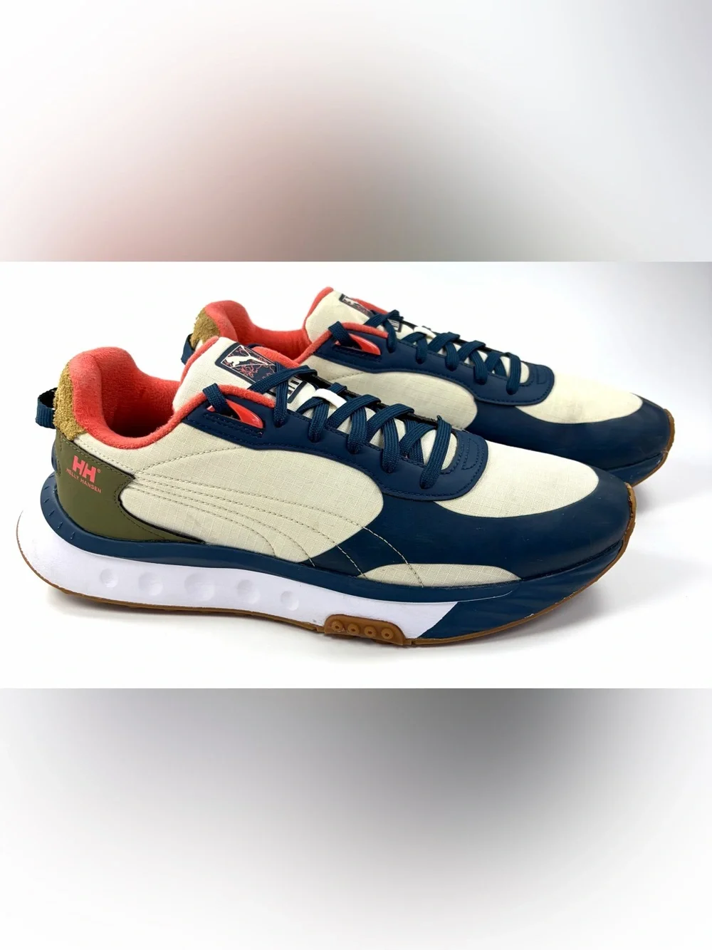PUMA x Helly Hansen Blue Lifestyle Sneakers Men’s Size 12