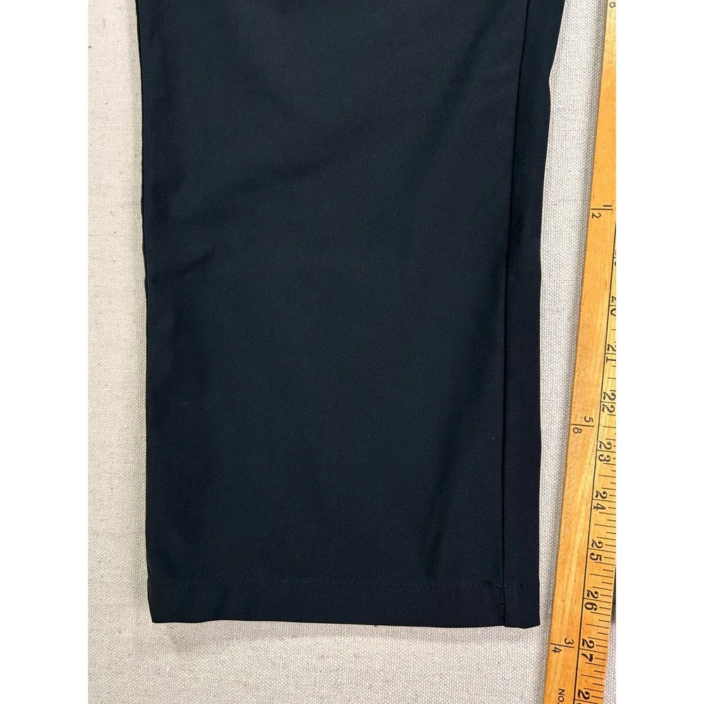 Twillory Men's 38 Performance 5-Pocket Pants Black Tailored Fit Technical Fabric