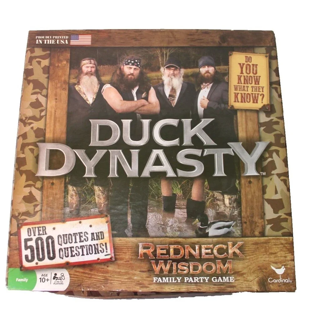 Duck Dynasty Redneck Wisdom Family Party Game New 10+