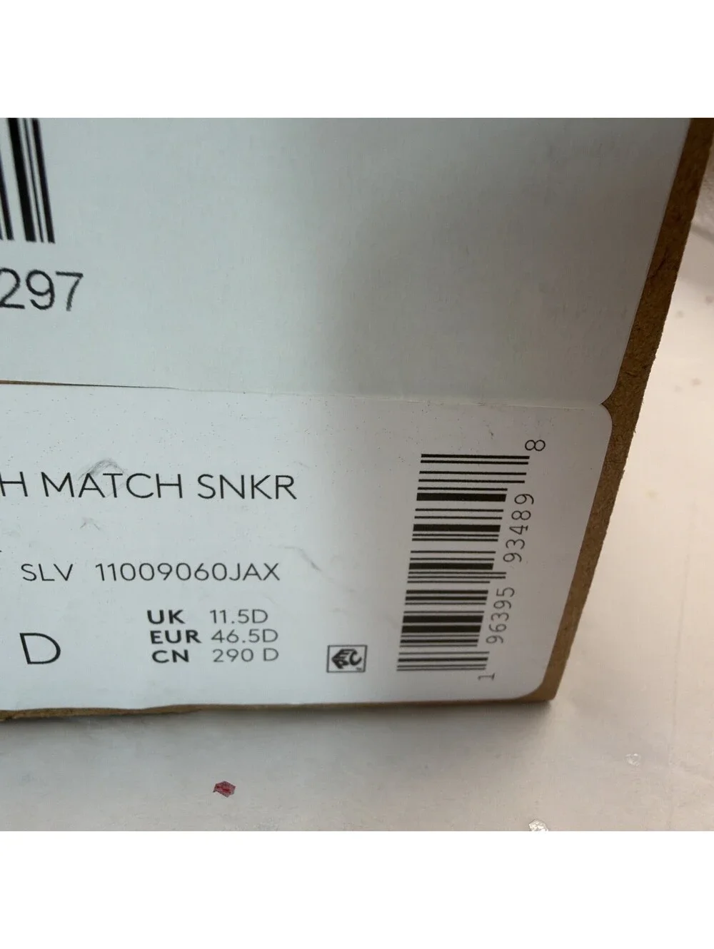 Coach match sneaker