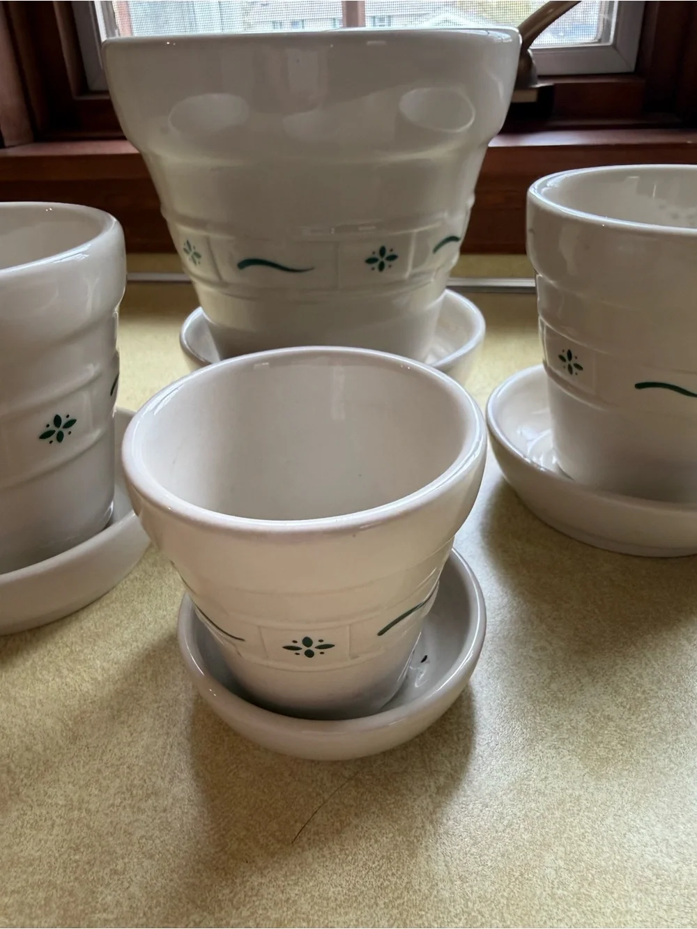 Longaberger pottery woven