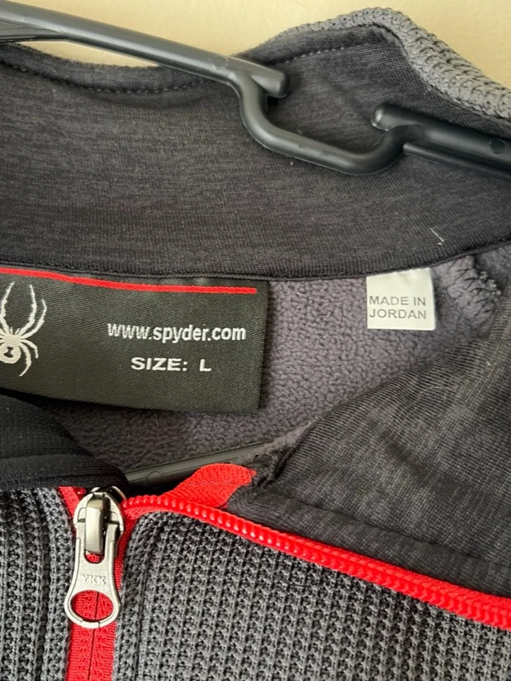 Spyder half zip