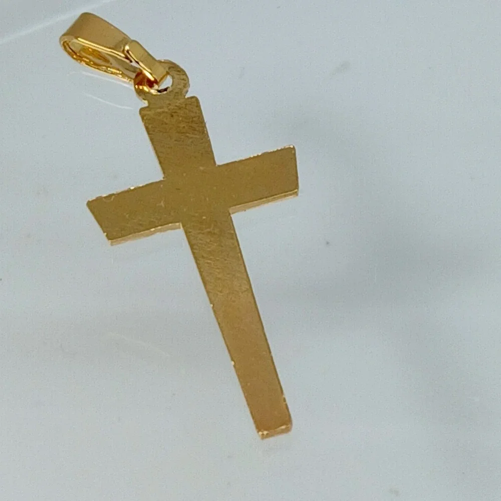 Karatbond cross pendant