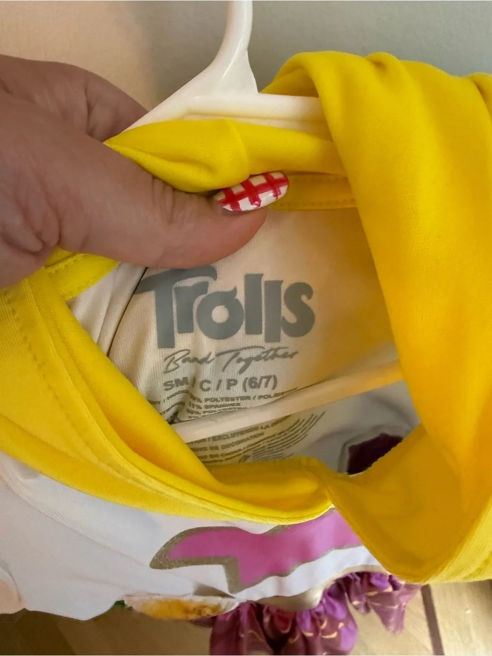 Trolls themed hooded