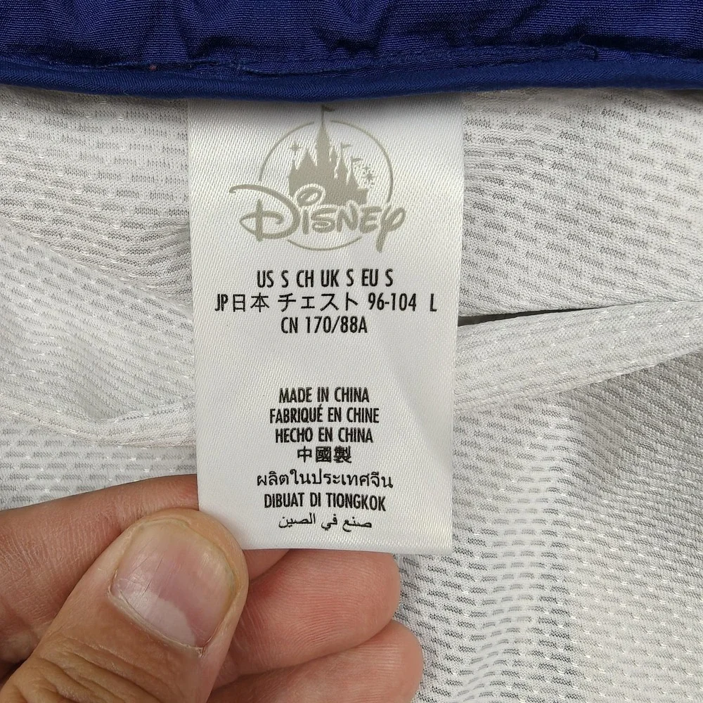 Disney hood polyester logos