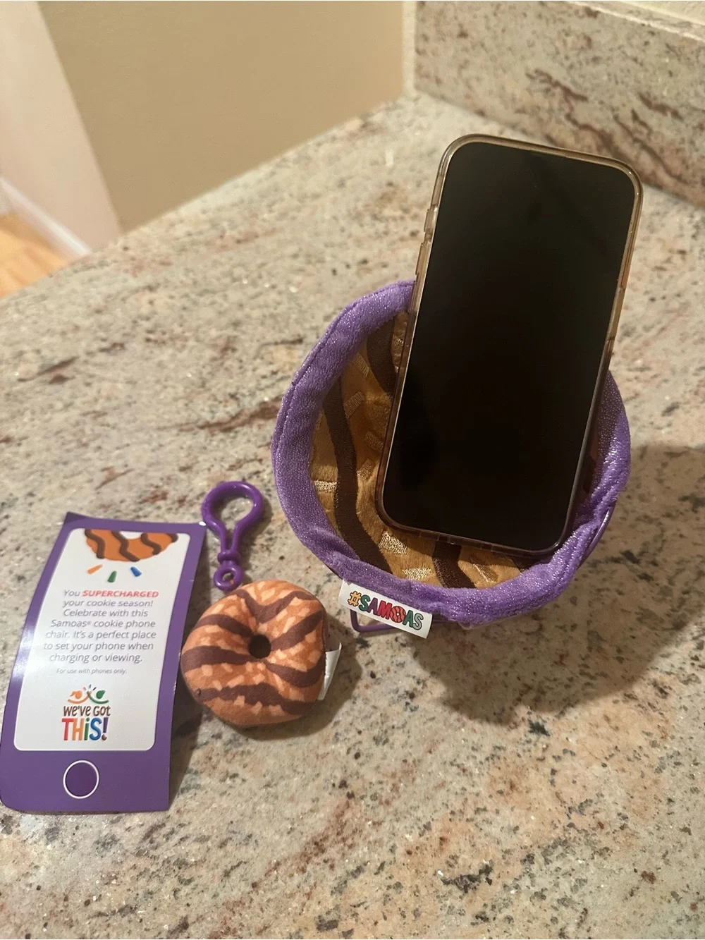 Girl Scouts plush samoas