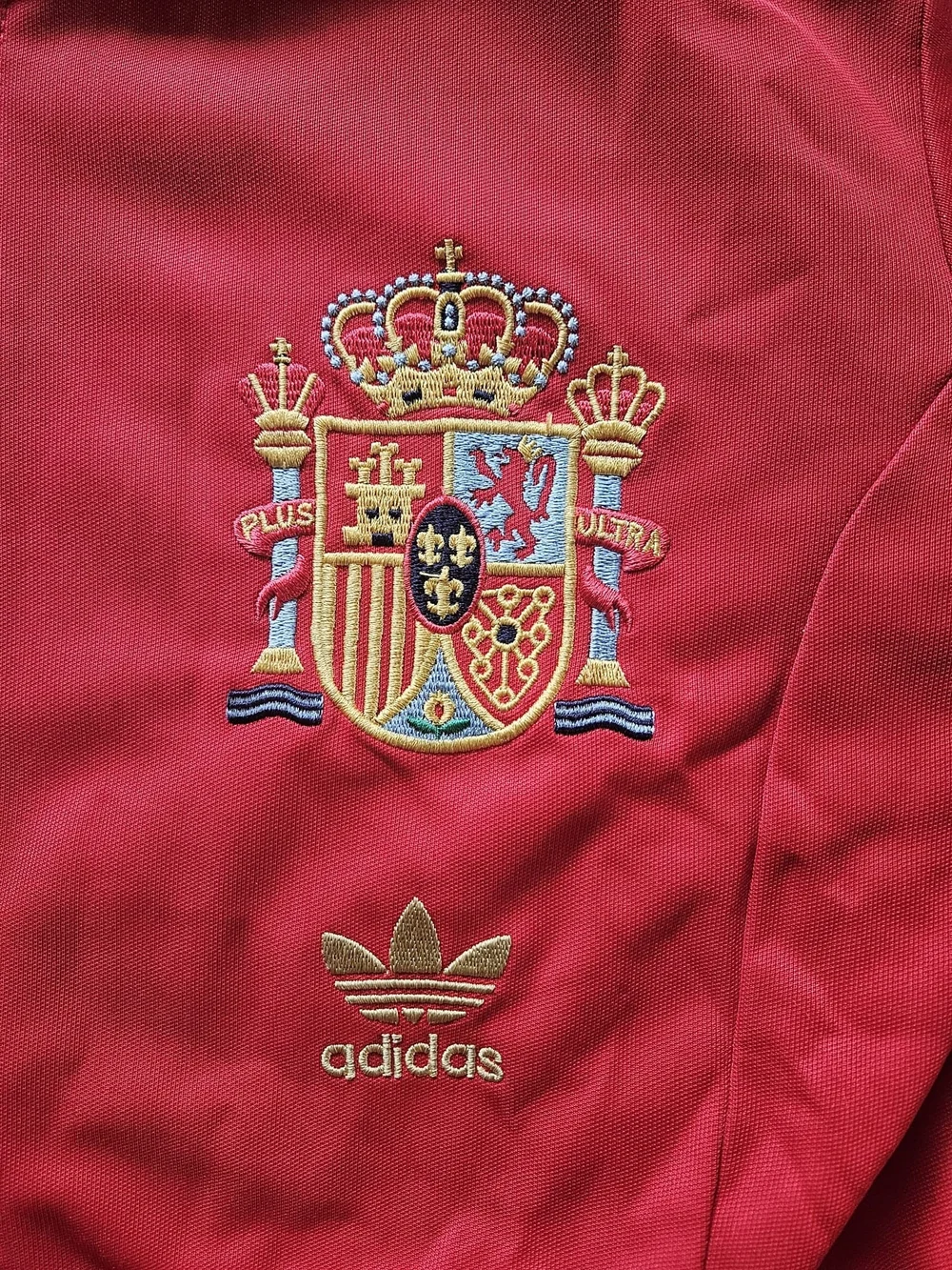 Adidas Red Spain Crest Track Jacket