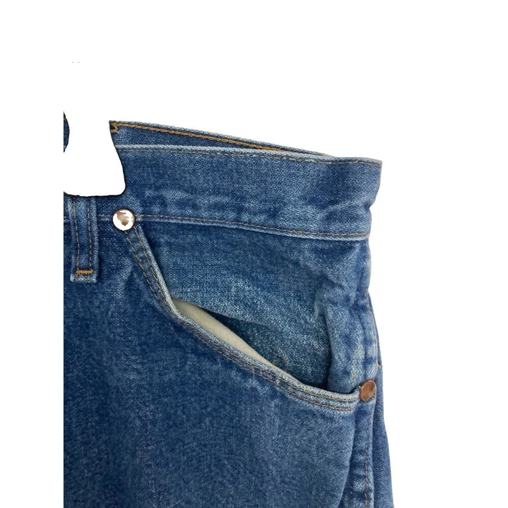 Men's Wrangler Cowboy Cut Jeans 13MWZ Medium Wash Blue Size 40x30