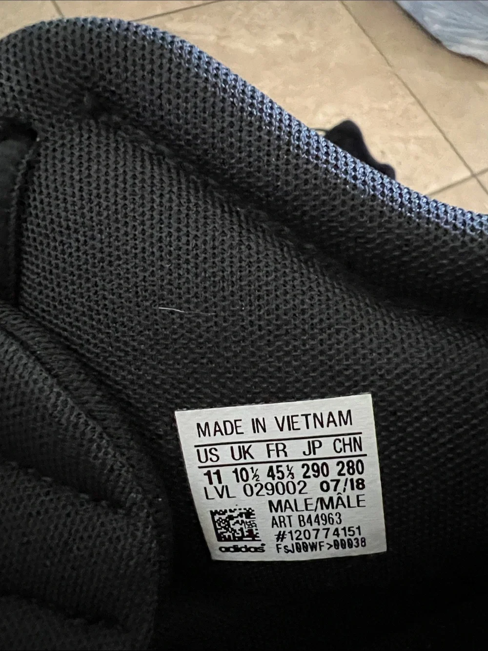 adidas protection mesh closure