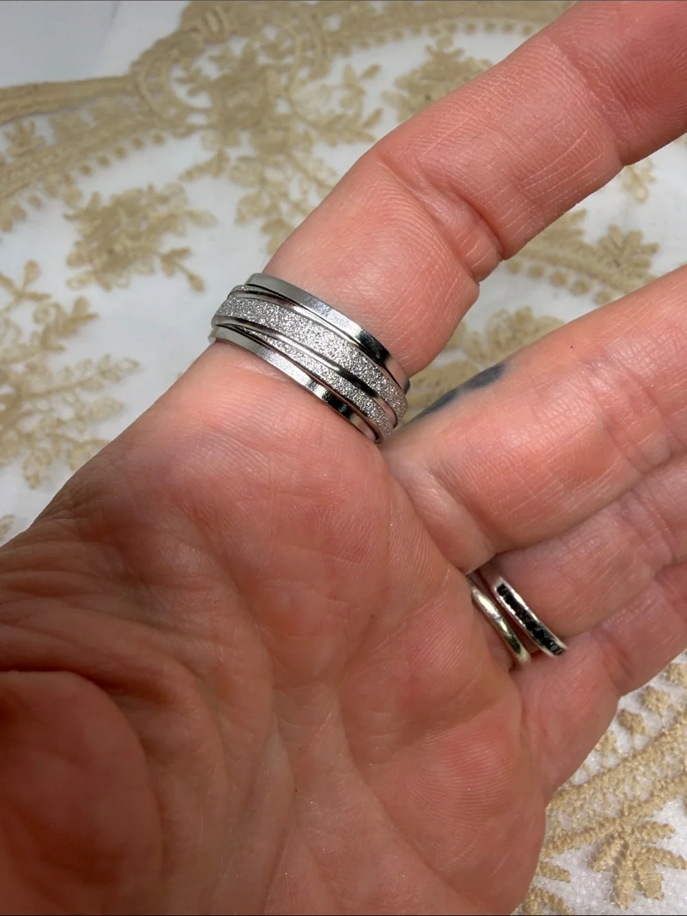 925 Sterling Silver modern stylish