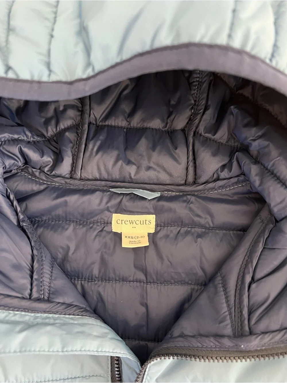 Crewcuts quilted puffer