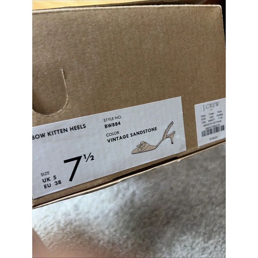 J. Crew crew slingback