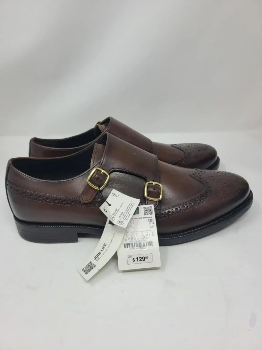 Zara leather double