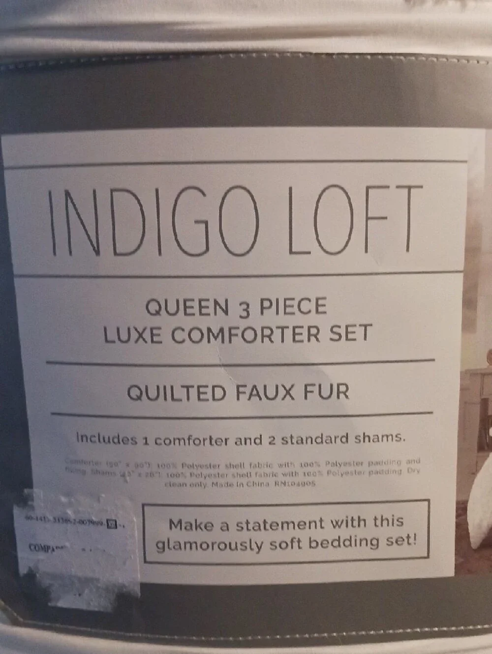 Indigo Loft piece soft