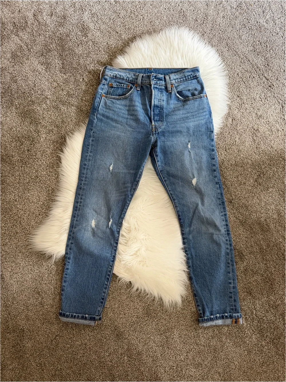 Free People classic 501s