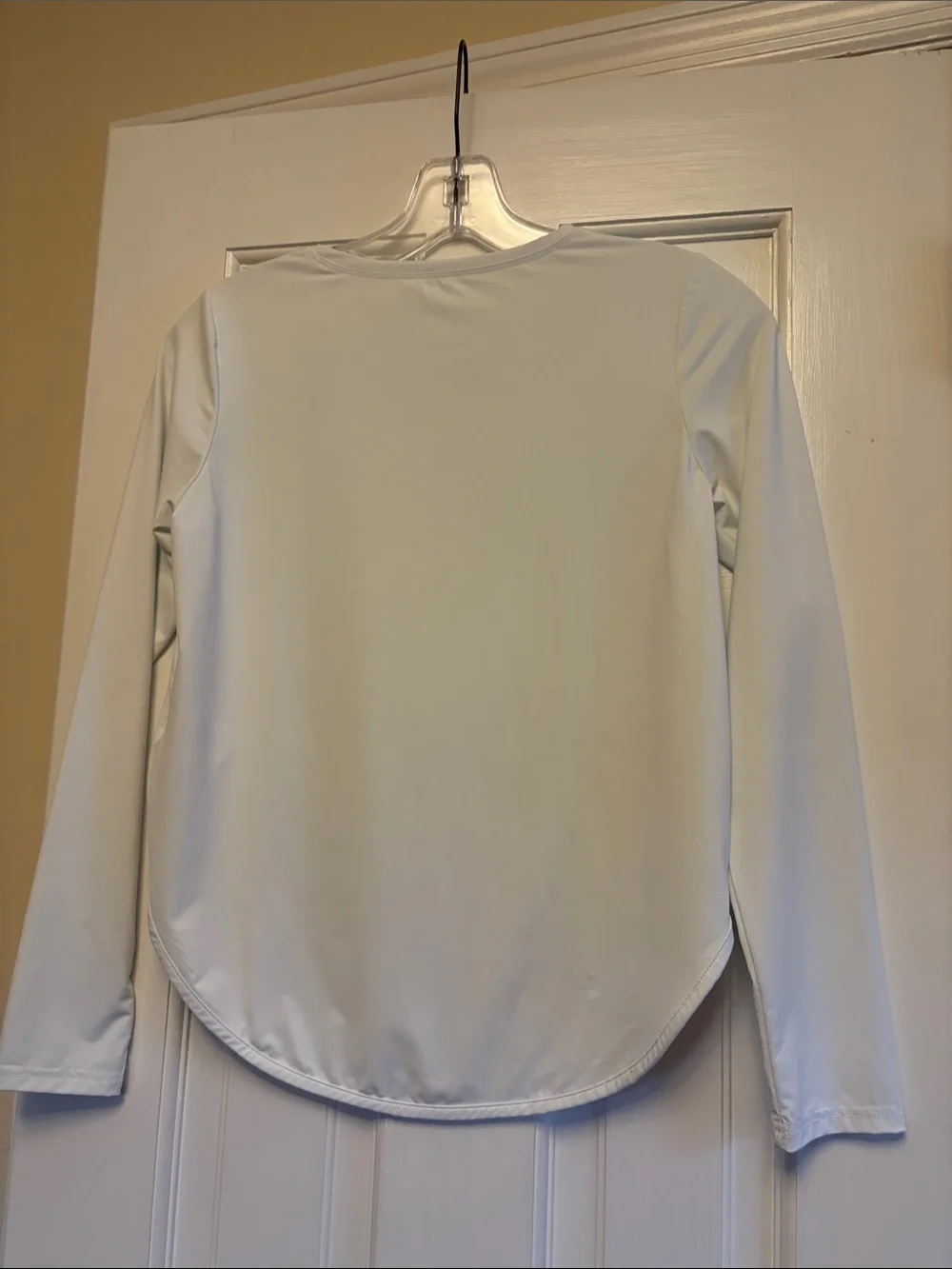 Girls Long-Sleeve Tennis Top, size 150 (size 12 US), pack of 3