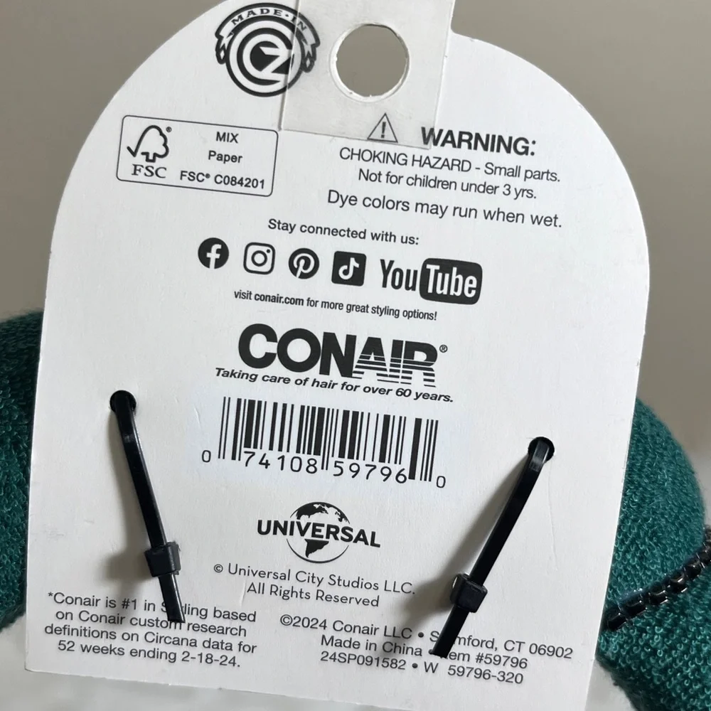 Conair green black