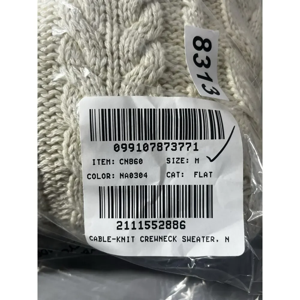 J. Crew crew cable