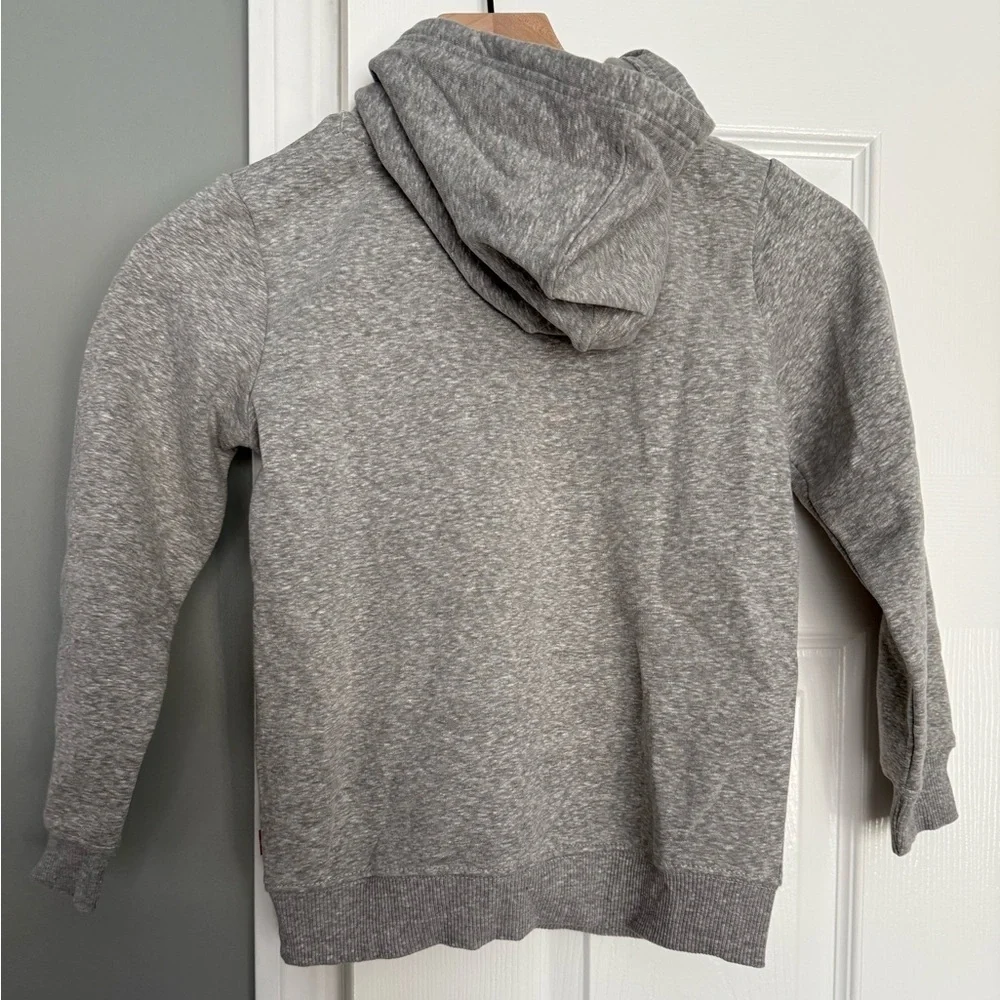 Levi's Heather Gray Sweatshirt with Red Logo