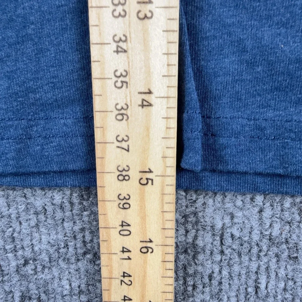 Lucky Brand Shirt Kids 3T Blue Hooded Long Sleeve Rainbow Logo Graphic Tee