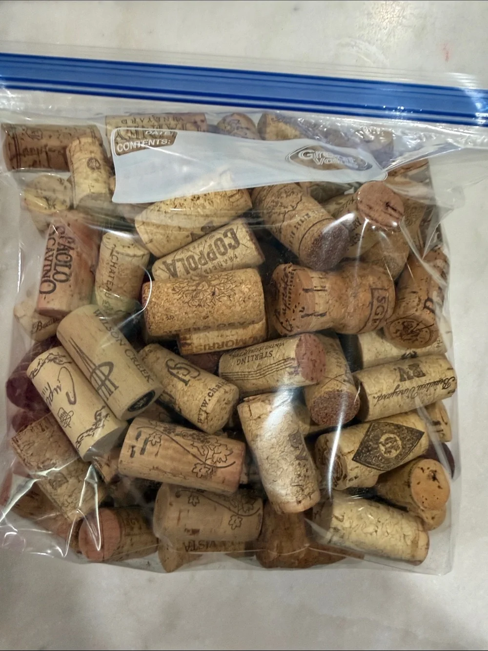 Natural Cork Wine Bottle Stoppers - Bulk Pack 100 count