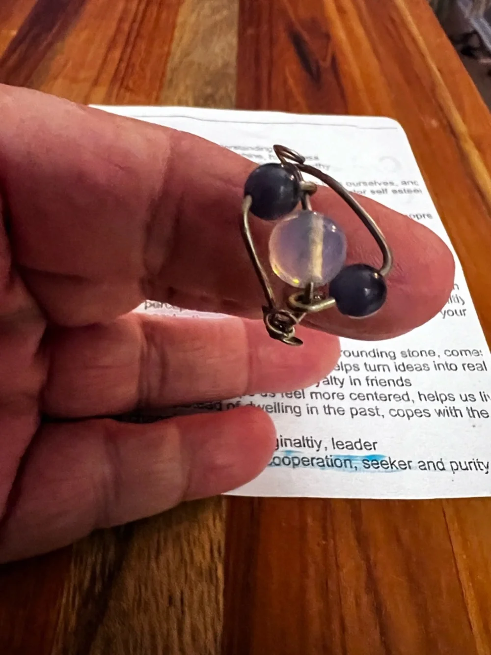 Navajo made ring