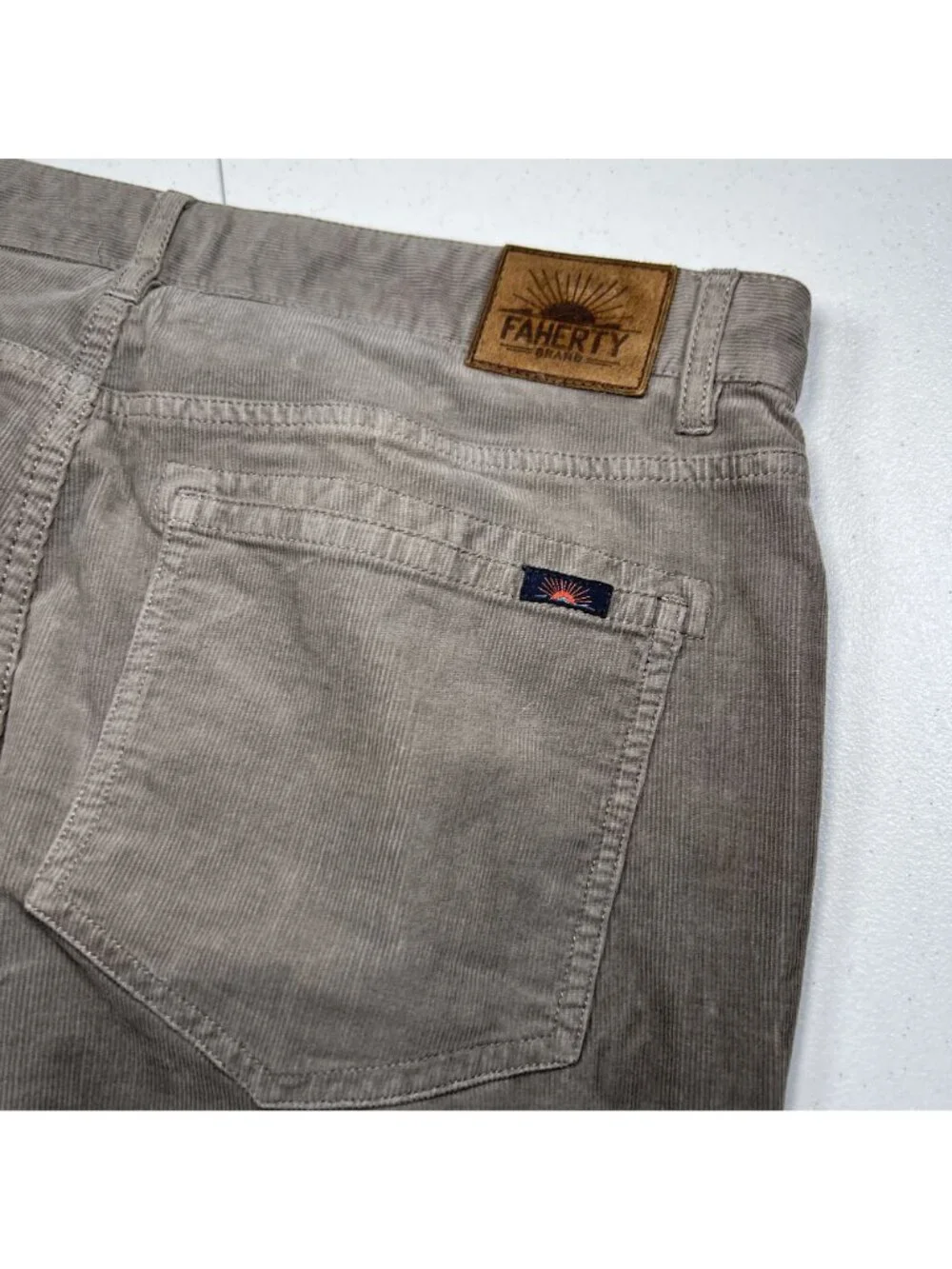 Faherty mens gray