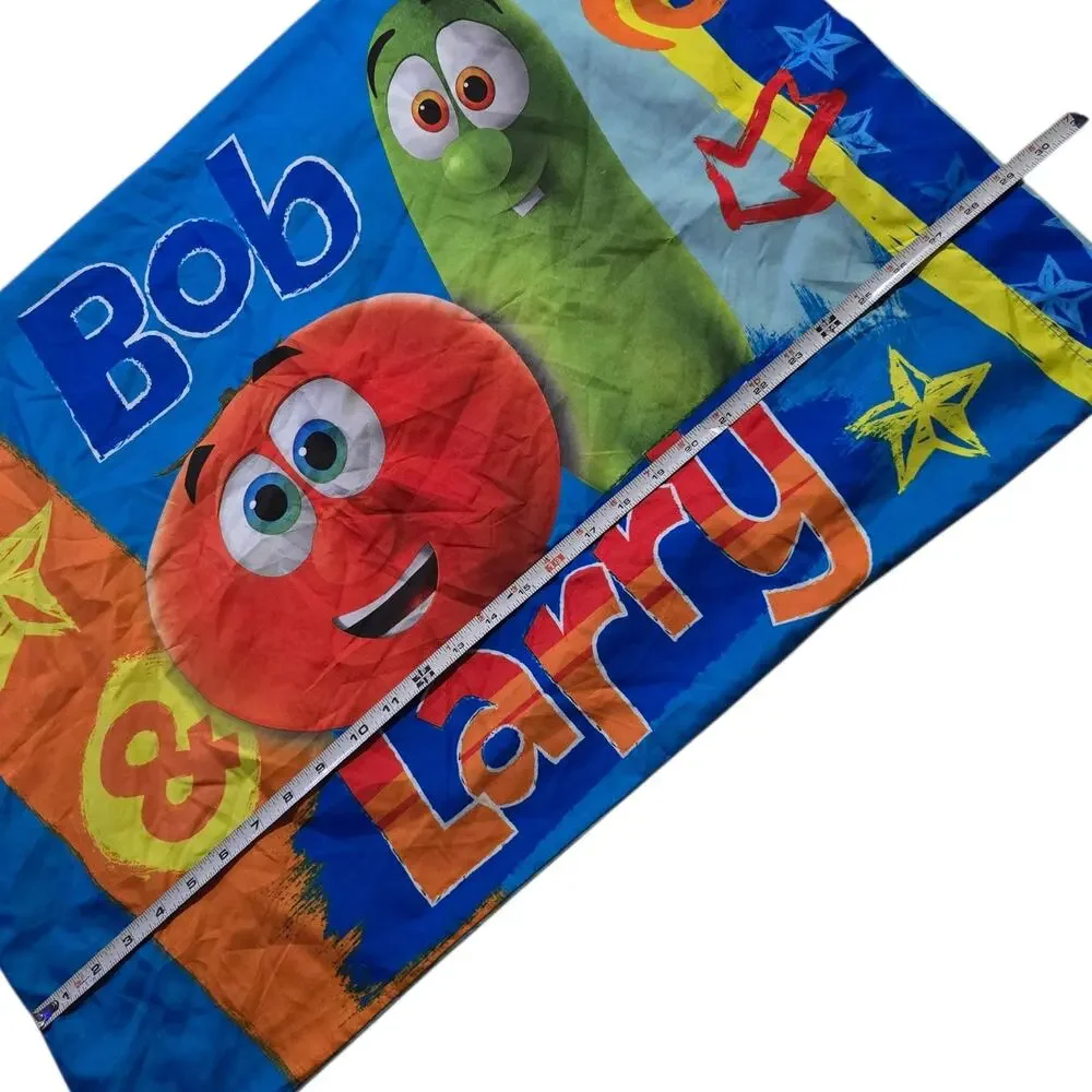 VeggieTales Pillowcase Bob & Larry Jr Asparagus Yeah It's a Monster Truck