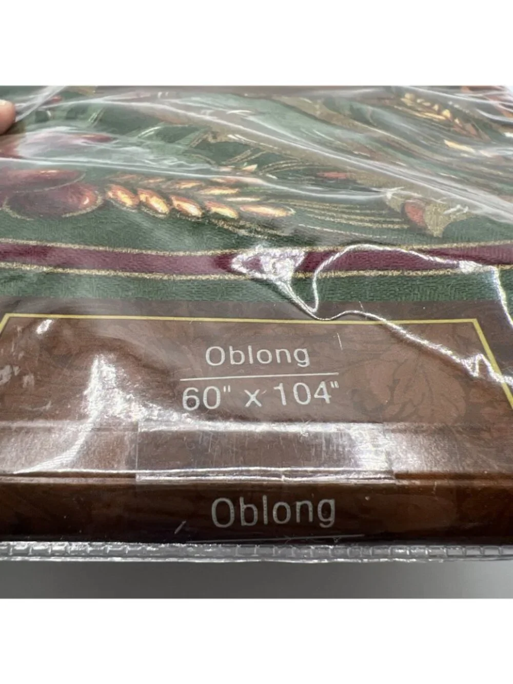 Karsten Royal Harvest Thanksgiving Tablecloth 60x104 Oblong