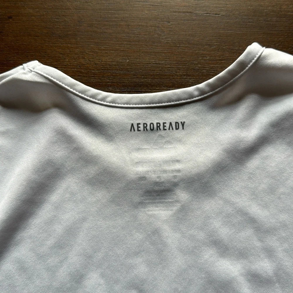 Size S 7/8 Adidas Aeroready quick dry athletic tee