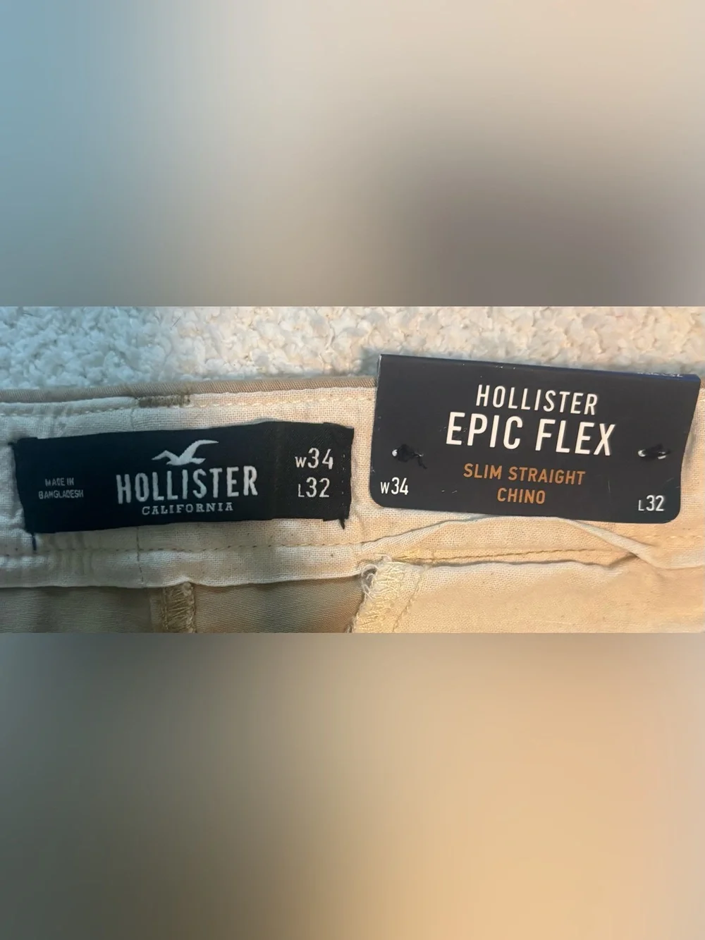 Hollister waist 34”