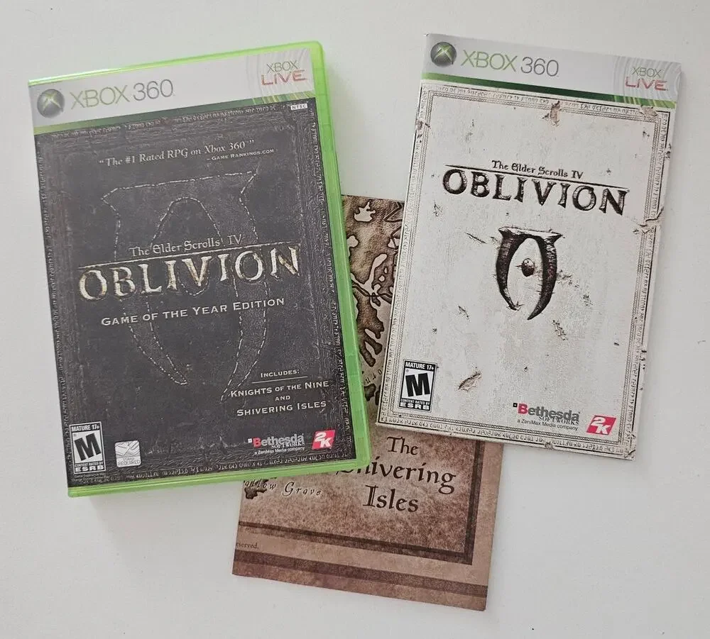 Xbox 360 Oblivion: The Elder Scrolls IV (game of the year edition)