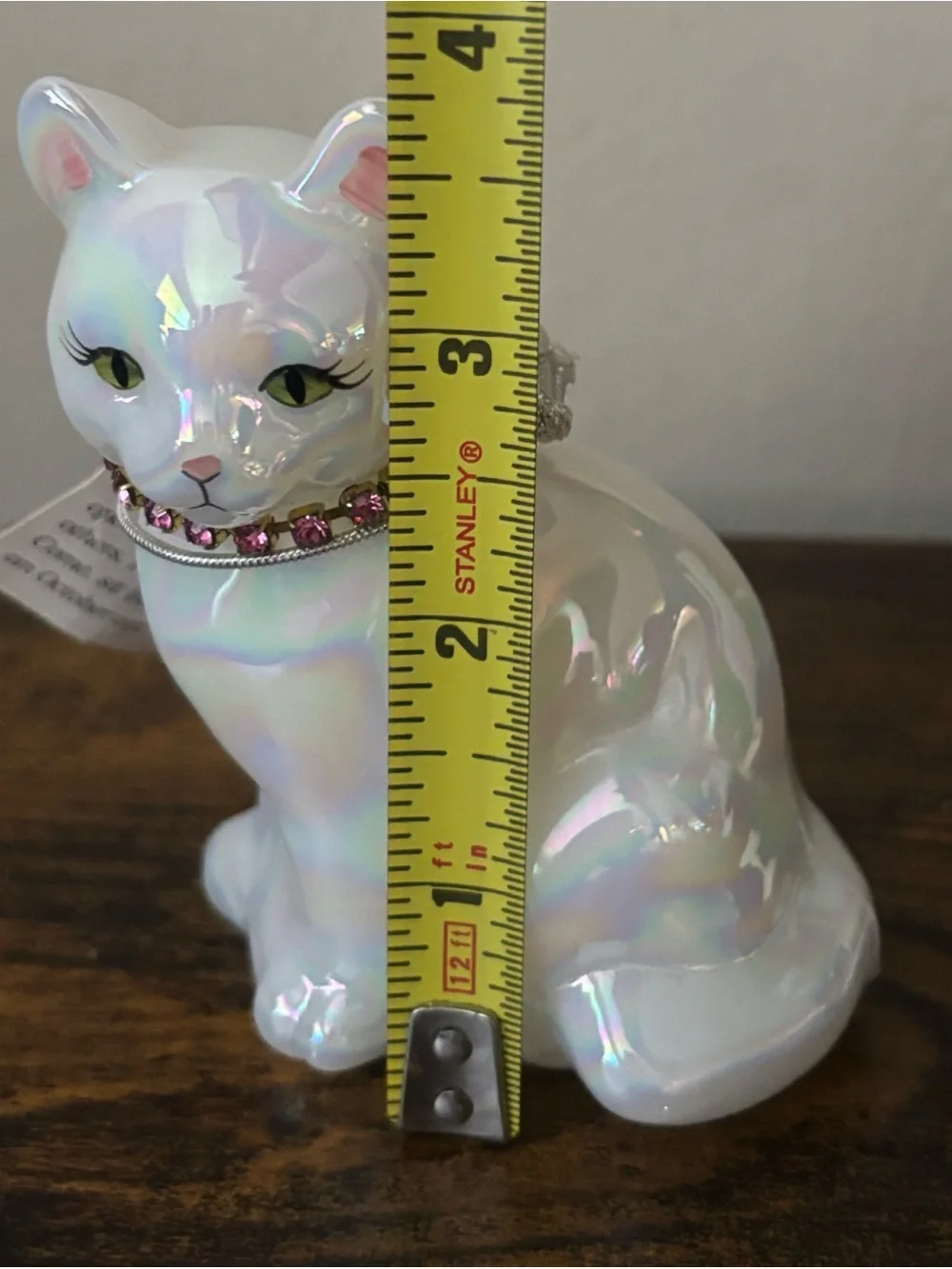 Fenton iridescent cat