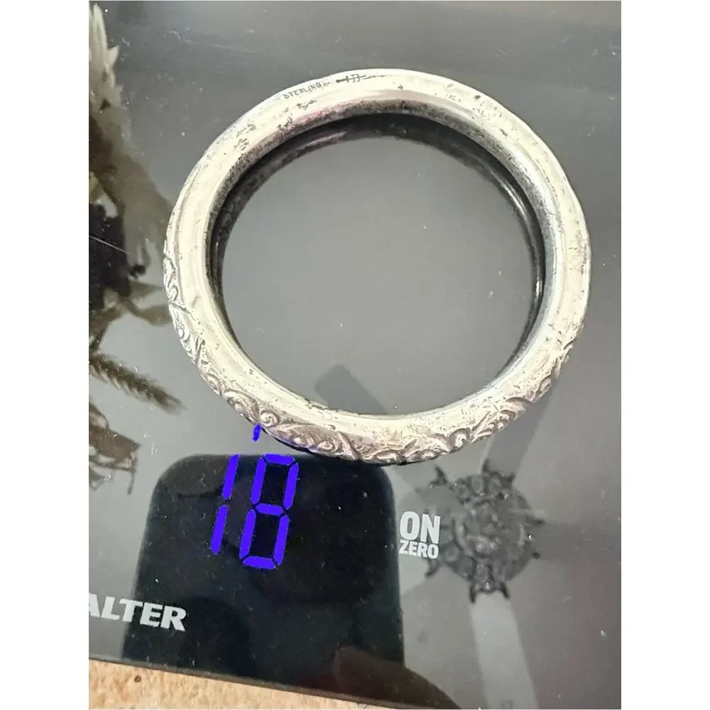 R. Blackinton & Co., 925 Sterling Silver VINTAGE Bangle Bracelet