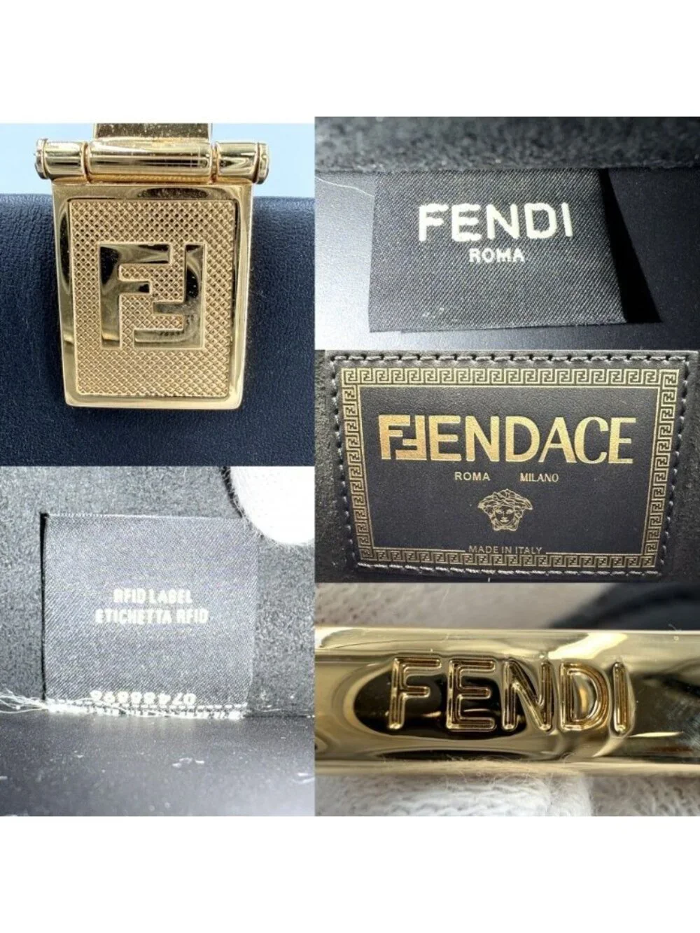 Fendi leather plastic line