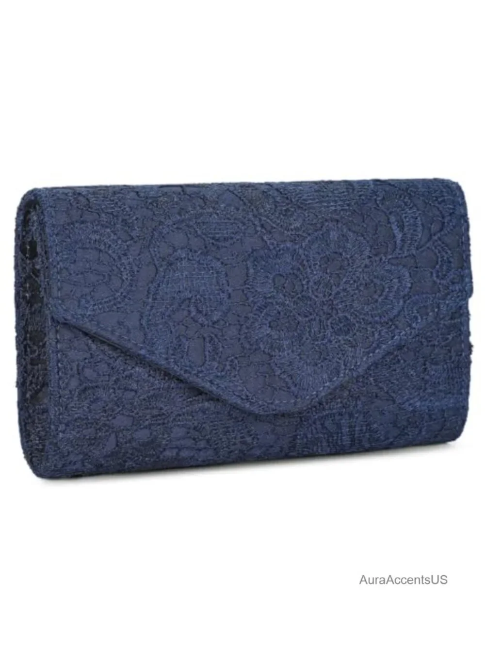 Lace Envelope Clutch Purse Formal Crossbody Evening Bag