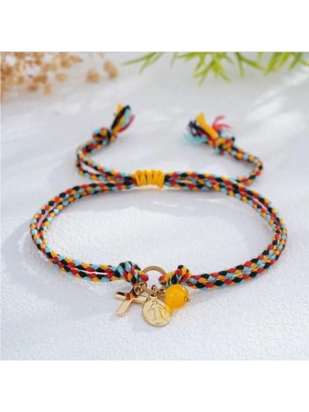 Boho cross bracelet Q252