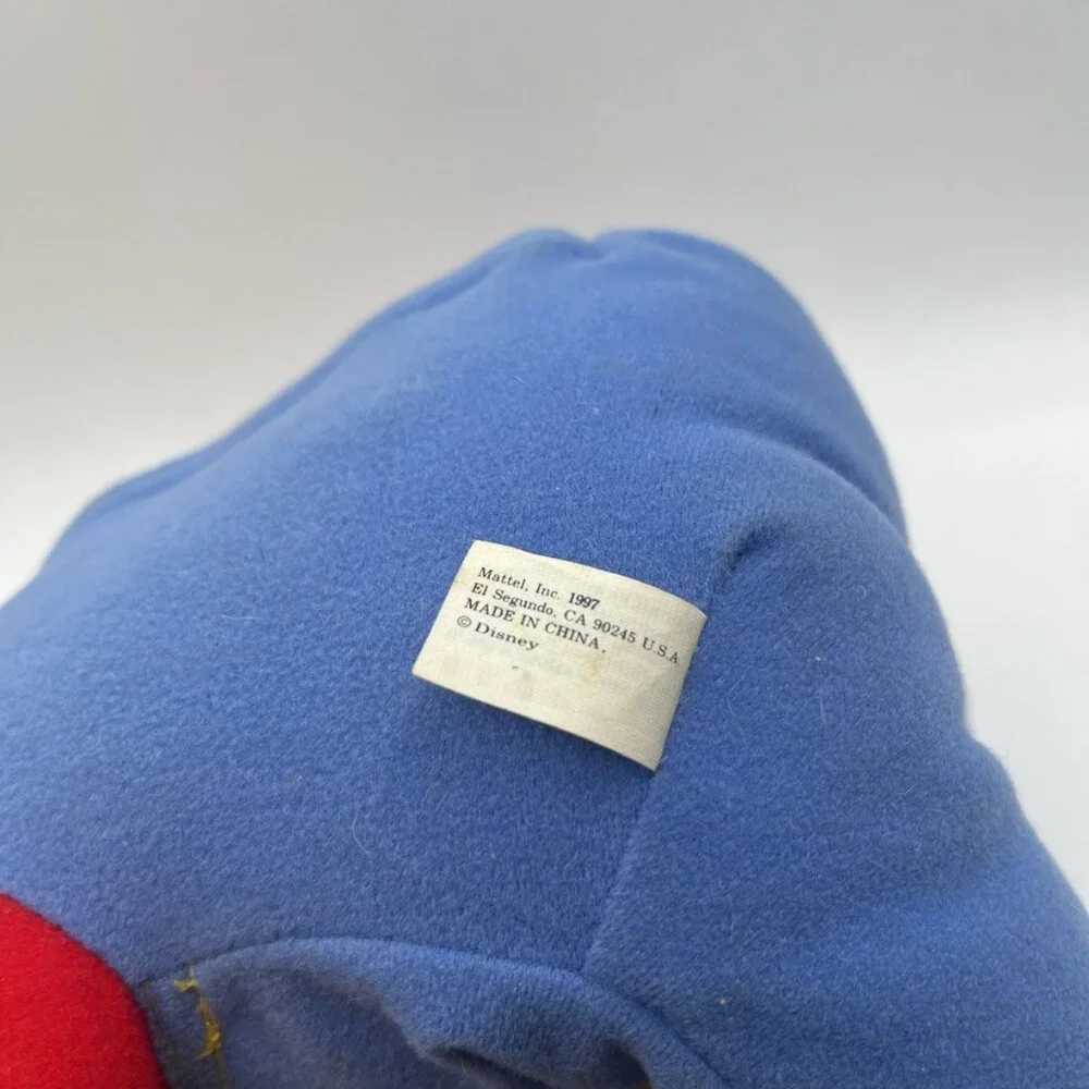 Winnie The Pooh Bear Talking Plush Mattel 1997 Vintage Nose Wiggles & Laughs