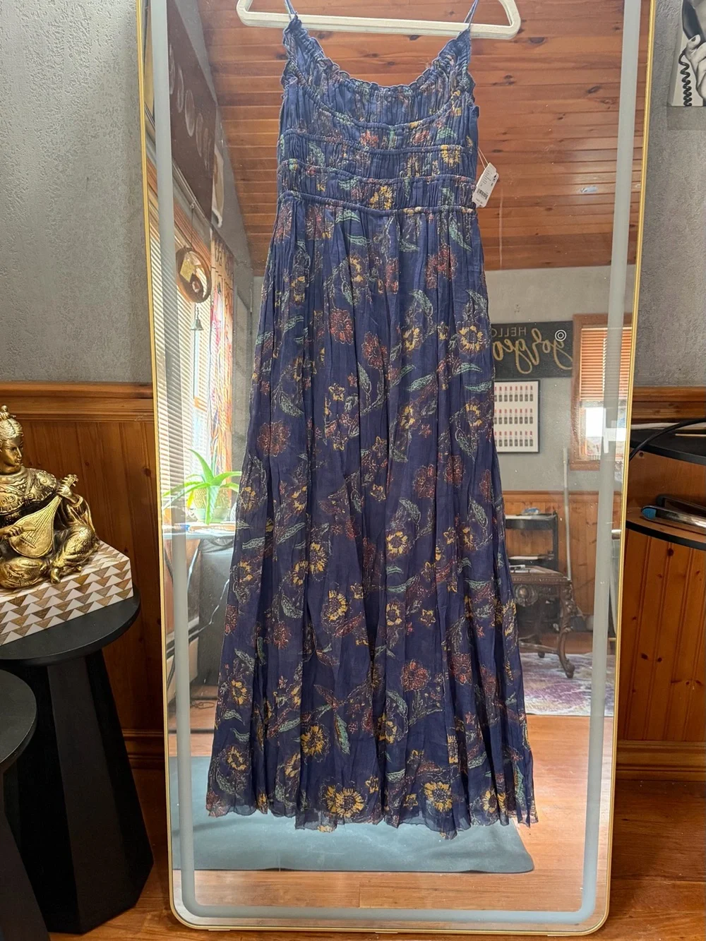 Free People flowing navy