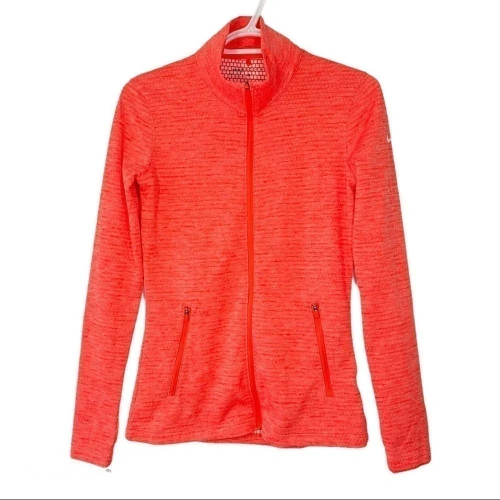 NIKE Golft LUCKY AZALEA FULL ZIP JACKET size S