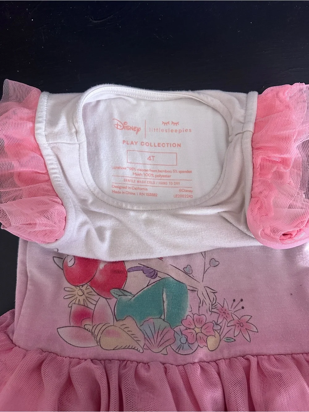 Little Sleepies sleeveless tulle