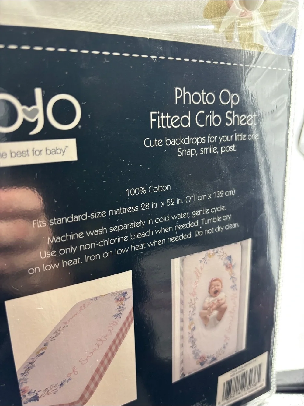 Nojo fitted crib
