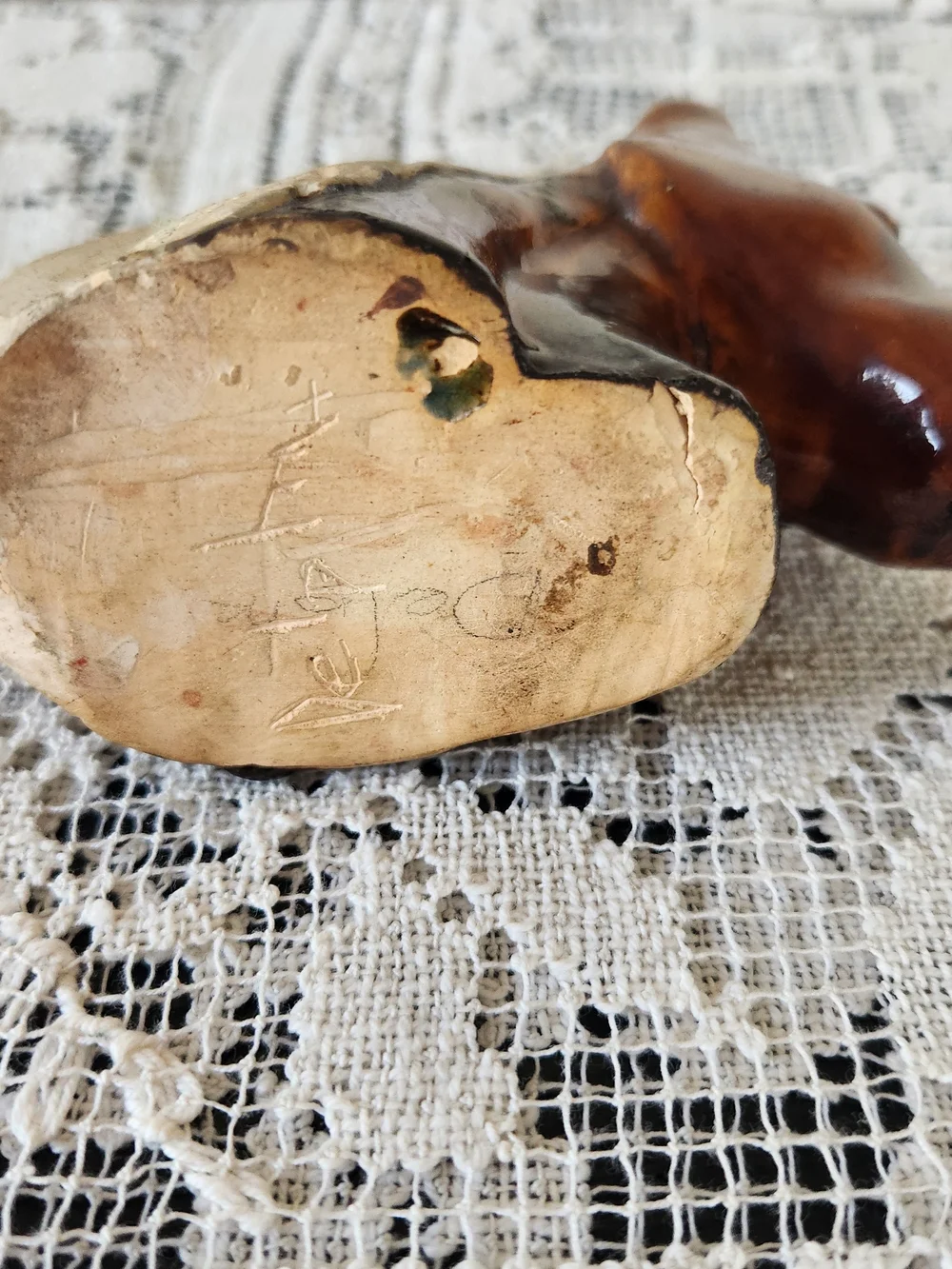 Handmade decorative ceramic