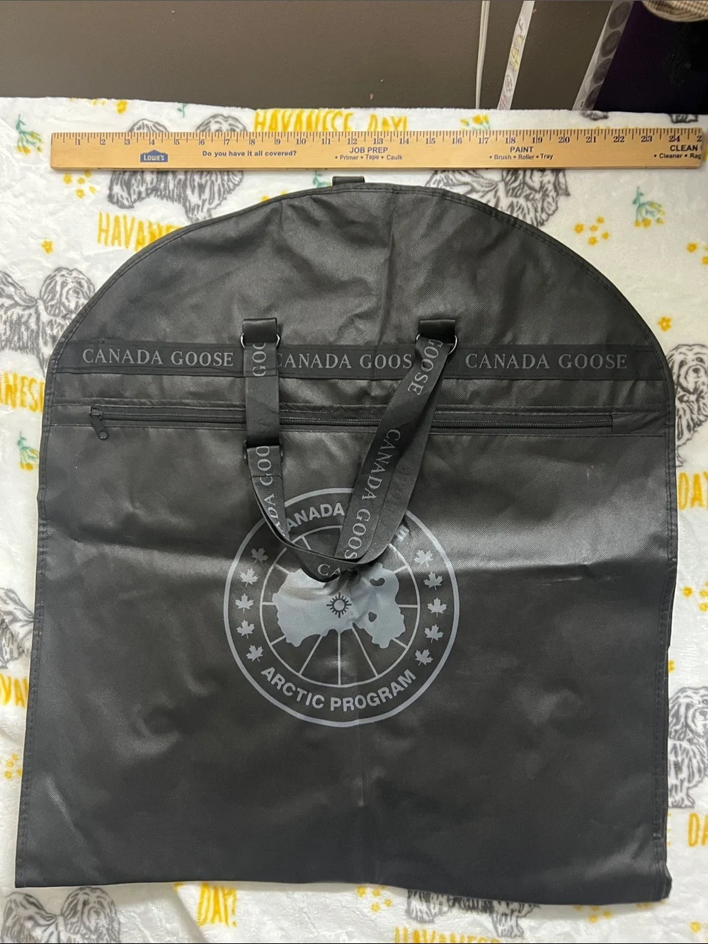 Canada Goose Black Garment Cover with Logo
