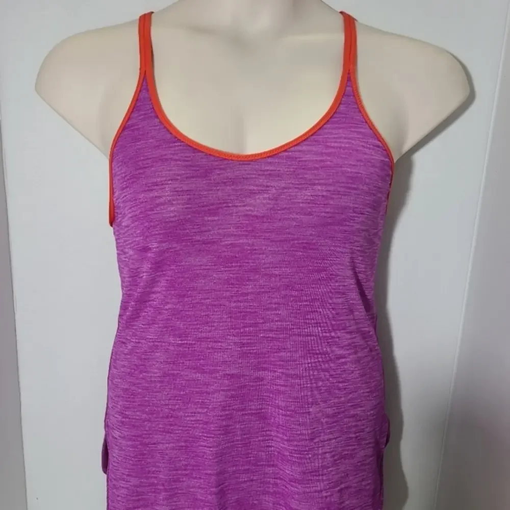 Lululemon‎ What The Sport Singlet II Heathered Ultra Violet Alarming Size 10