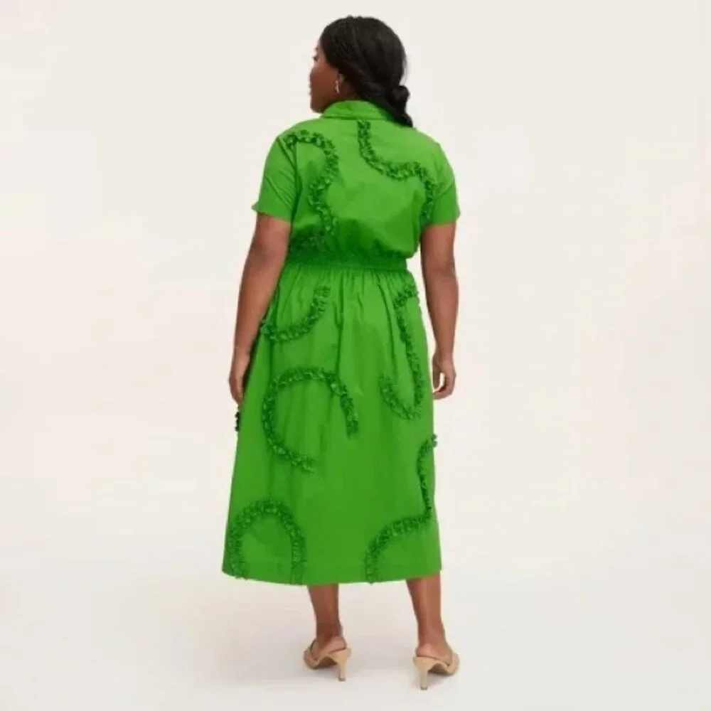 kate spade skirt tiered closure