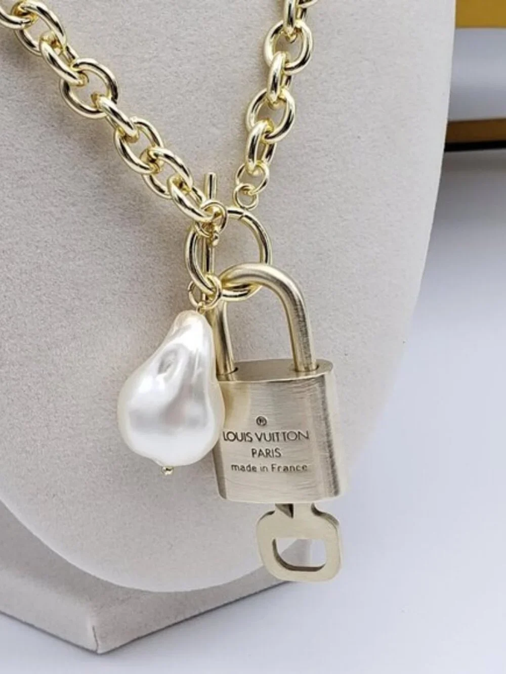 Louis Vuitton gold plated
