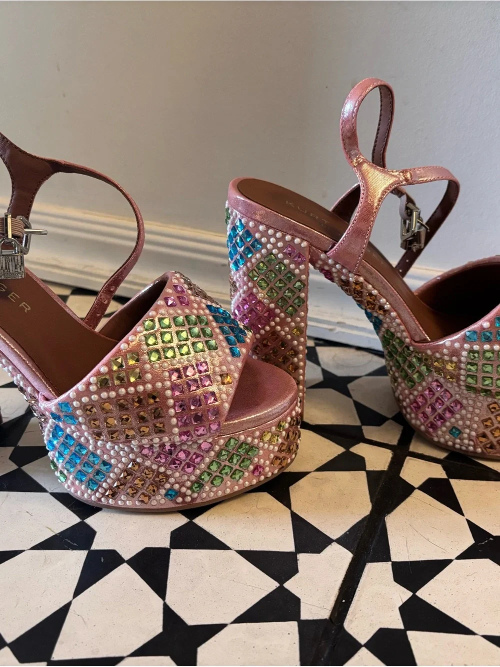 Kurt Geiger chunky platform
