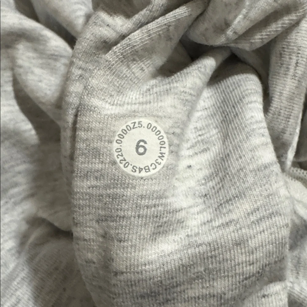 Lululemon Scuba Pullover Heathered Core Ultra Light Grey Workout Athleisure-6